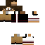Minecraft skin texture, 64x64 pixels