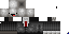 Minecraft skin texture, 64x32 legacy pixels
