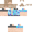 Minecraft skin texture, 64x64 pixels