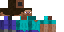 Minecraft skin texture, 64x32 legacy pixels