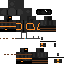 Minecraft skin texture, 64x64 pixels
