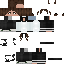 Minecraft skin texture, 64x64 pixels