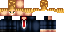 Minecraft skin texture, 64x32 legacy pixels