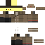 Minecraft skin texture, 64x64 pixels