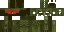 Minecraft skin texture, 64x32 legacy pixels