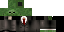 Minecraft skin texture, 64x32 legacy pixels