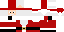 Minecraft skin texture, 64x32 legacy pixels