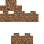 Minecraft skin texture, 64x64 pixels