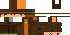 Minecraft skin texture, 64x32 legacy pixels