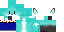 Minecraft skin texture, 64x32 legacy pixels