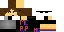 Minecraft skin texture, 64x32 legacy pixels