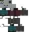 Minecraft skin texture, 64x64 pixels