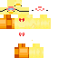 Minecraft skin texture, 64x64 pixels