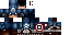 Minecraft skin texture, 64x32 legacy pixels