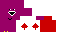 Minecraft skin texture, 64x32 legacy pixels