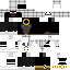 Minecraft skin texture, 64x64 pixels