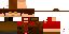 Minecraft skin texture, 64x32 legacy pixels