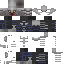 Minecraft skin texture, 64x64 pixels