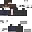 Minecraft skin texture, 64x64 pixels