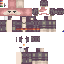 Minecraft skin texture, 64x64 pixels