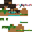 Minecraft skin texture, 64x64 pixels