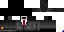 Minecraft skin texture, 64x32 legacy pixels