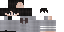 Minecraft skin texture, 64x32 legacy pixels