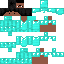 Minecraft skin texture, 64x64 pixels