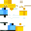 Minecraft skin texture, 64x64 pixels