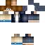 Minecraft skin texture, 64x64 pixels