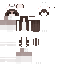 Minecraft skin texture, 64x64 pixels