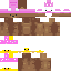 Minecraft skin texture, 64x64 pixels
