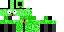 Minecraft skin texture, 64x32 legacy pixels