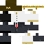 Minecraft skin texture, 64x64 pixels