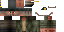 Minecraft skin texture, 64x32 legacy pixels