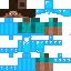 Minecraft skin texture, 64x64 pixels