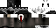 Minecraft skin texture, 64x32 legacy pixels