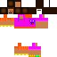 Minecraft skin texture, 64x64 pixels