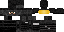 Minecraft skin texture, 64x32 legacy pixels