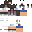 Minecraft skin texture, 64x64 pixels
