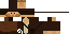 Minecraft skin texture, 64x32 legacy pixels