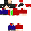 Minecraft skin texture, 64x64 pixels