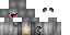 Minecraft skin texture, 64x32 legacy pixels