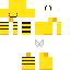 Minecraft skin texture, 64x64 pixels
