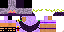 Minecraft skin texture, 64x32 legacy pixels