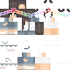 Minecraft skin texture, 64x64 pixels