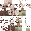 Minecraft skin texture, 64x64 pixels