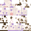 Minecraft skin texture, 64x64 pixels