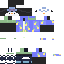 Minecraft skin texture, 64x64 pixels