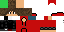 Minecraft skin texture, 64x32 legacy pixels